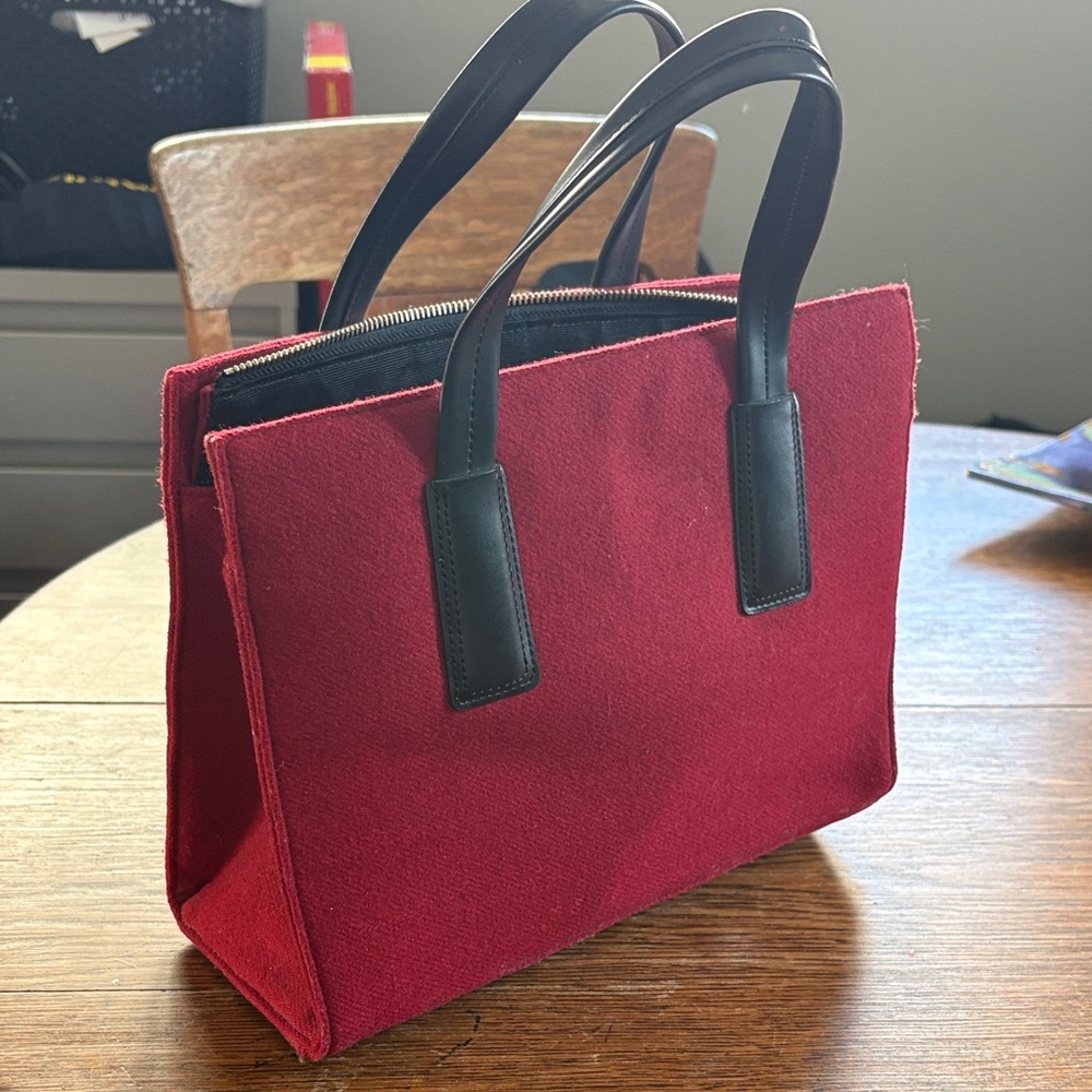 Vintage Gap Factory Store Wool Handbag